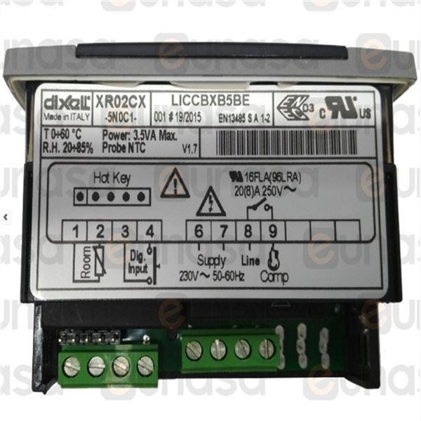 Dixell Refuigeration Temperature Part Rau Compressor HVAC